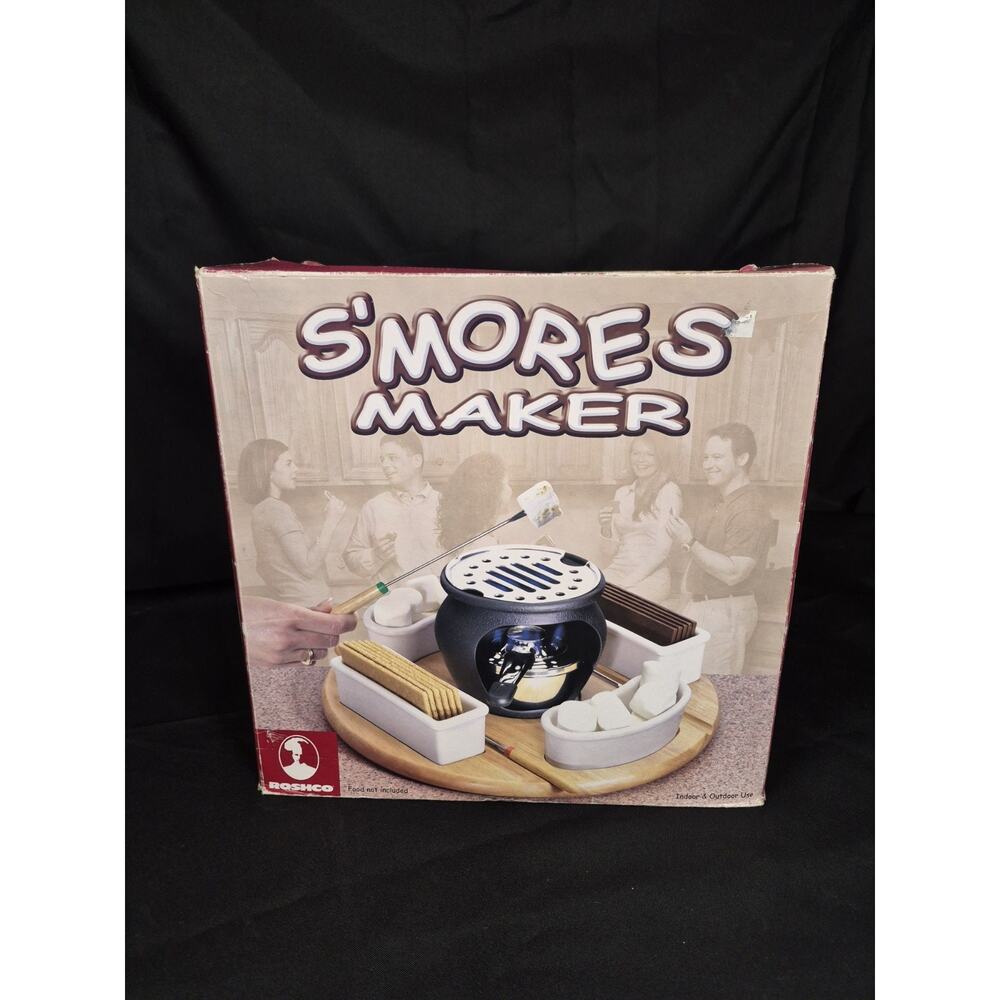 Roshcco S’morers Maker Indoor & Outdoor Use Marshmallow Roaster Never Used.
